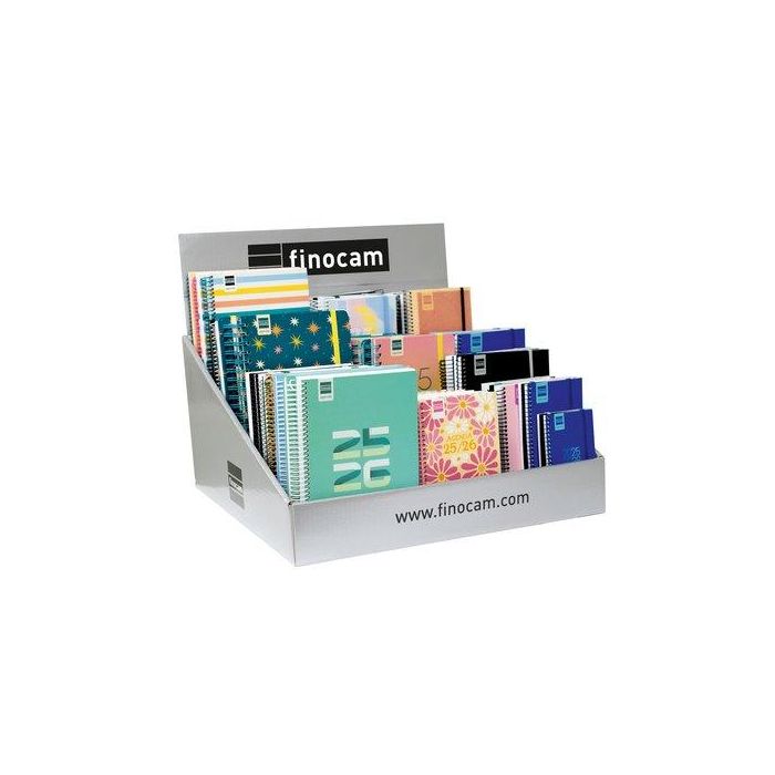 Agenda Escolar (2025-26) Finocam C2900 Surtido Expositor De 90