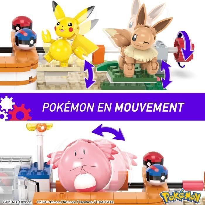 Centro Pokemon Del Bosque - Mega - Hnt93 - Ladrillos de Construcción con Licencia Megabloks 3 Centro Pokemon Del Bosque - Mega - Hnt93 - Ladrillos de Construcción con Licencia Megabloks 3
