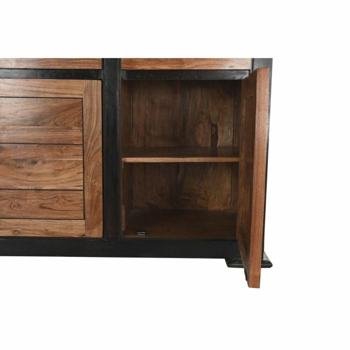 Buffet DKD Home Decor Negro Negro 45 x 86 x 200 cm 8