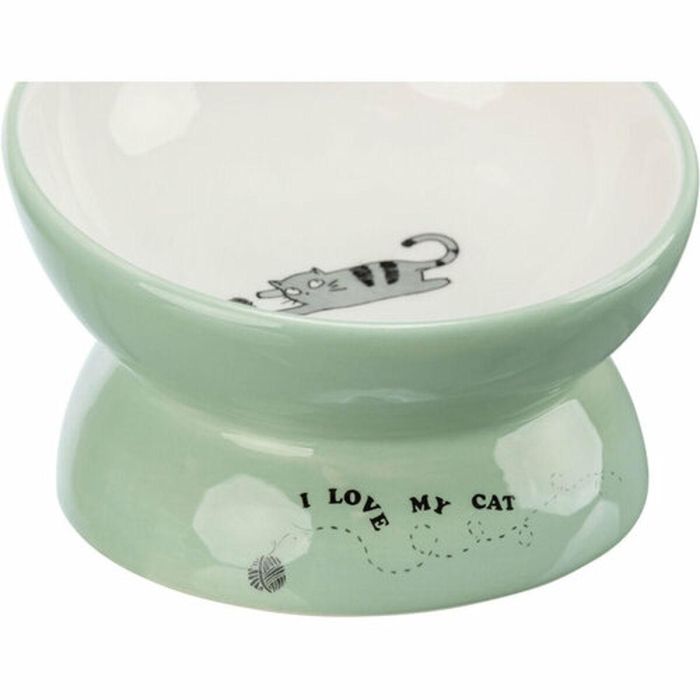 Comedero para Perro Trixie Blanco Verde Ø 13 cm 150 ml 1