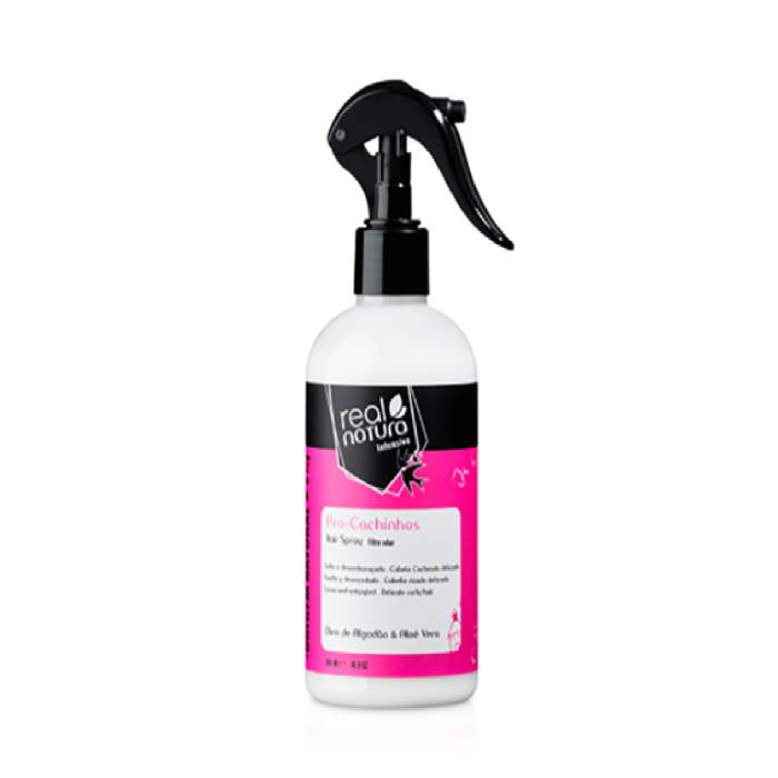 BI-FASE PRO-CACHINHOS 300ML - Spray Desenredante y Nutritivo para Cabello Rizado y Seco - Real Natura BI-FASE PRO-CACHINHOS 300ML - Spray Desenredante y Nutritivo para Cabello Rizado y Seco - Real Natura
