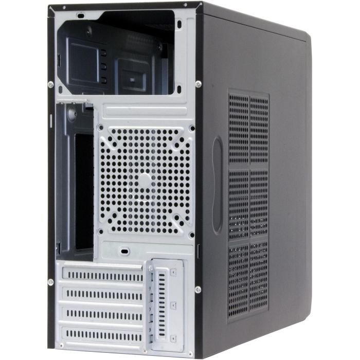 Chieftec CT-01B-OP Mini Torre PC Negro micro ATX para Hogar/Oficina con USB 3.2 Gen 1 y audio 4