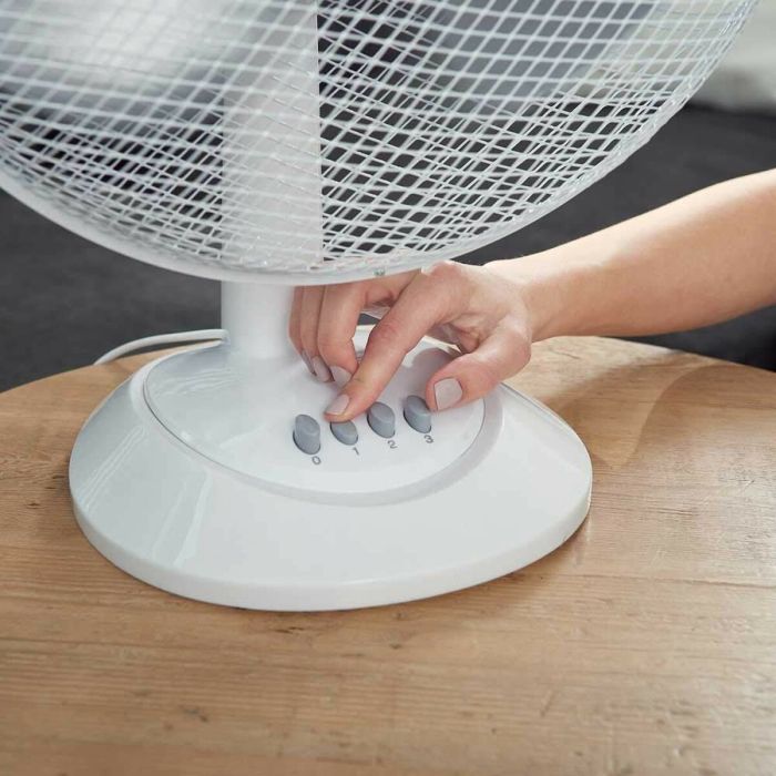 Ventilador de Sobremesa Black & Decker ES9440030B Blanco Negro 40 W 5 Ventilador de Sobremesa Black & Decker ES9440030B Blanco Negro 40 W 5