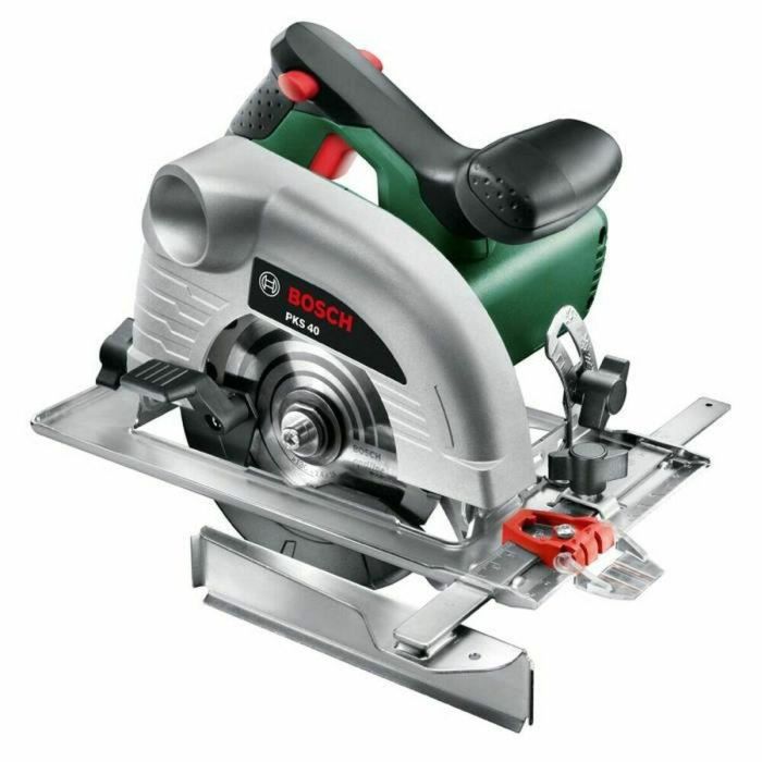Bosch PKS 40 Sierra Circular Eléctrica de 850W, Compacta y Ligera para Cortes Precisos en Madera y Inglete, Profundidad 40mm 0 Bosch PKS 40 Sierra Circular Eléctrica de 850W, Compacta y Ligera para Cortes Precisos en Madera y Inglete, Profundidad 40mm 0