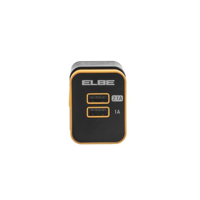 Elbe CARG-2000-N Cargador USB de Pared 2 Puertos (2.1A + 1A) + Cable Micro USB Incluido - Compatible con Dispositivos Android 4 Elbe CARG-2000-N Cargador USB de Pared 2 Puertos (2.1A + 1A) + Cable Micro USB Incluido - Compatible con Dispositivos Android 4