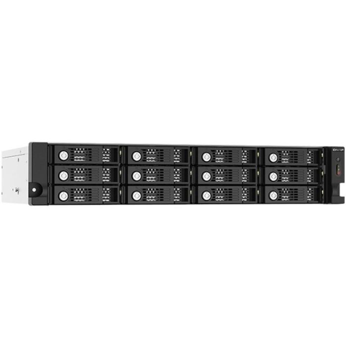 QNAP TL-R1220SEP-RP Carcasa de disco duro/SSD 12 unidades 2.5/3.5" SAS-3, SATA III Hot-swap Montaje en rack 2U Negro, Gris 5
