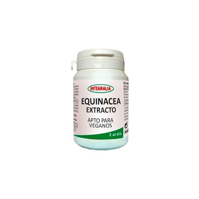 INTEGRALIA Equinácea Extracto 600 mg, Suplemento Vegano para el Bienestar Inmunológico, 60 Vcaps