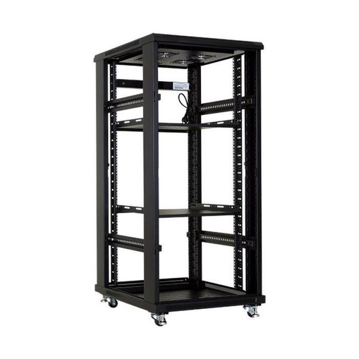MicroConnect Armario rack de 19" 27HU Ancho 600x600. Negro RAL 9004 1 MicroConnect Armario rack de 19" 27HU Ancho 600x600. Negro RAL 9004 1