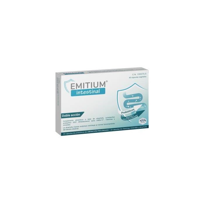 Emitium Intestinal 20+20Cap.Veg. Emitium Intestinal 20+20Cap.Veg.