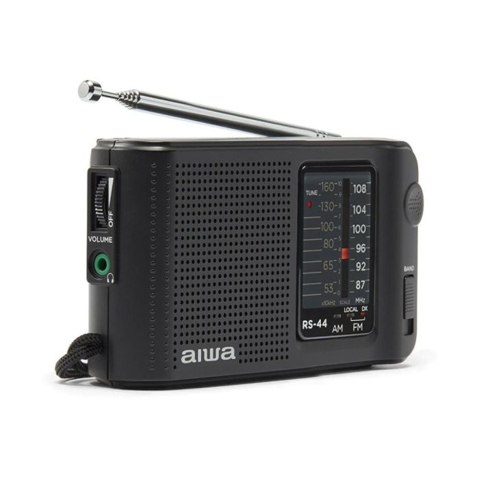 Radio Portatil Aiwa Rs - 44 Negro Radio Portatil Aiwa Rs - 44 Negro