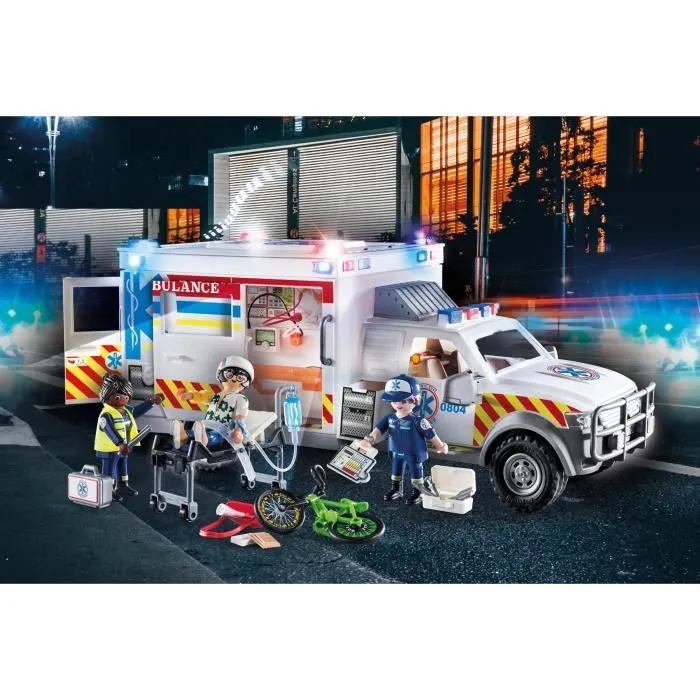Playmobil Vehículo De Rescate Ambulance 70936 +4 años 4