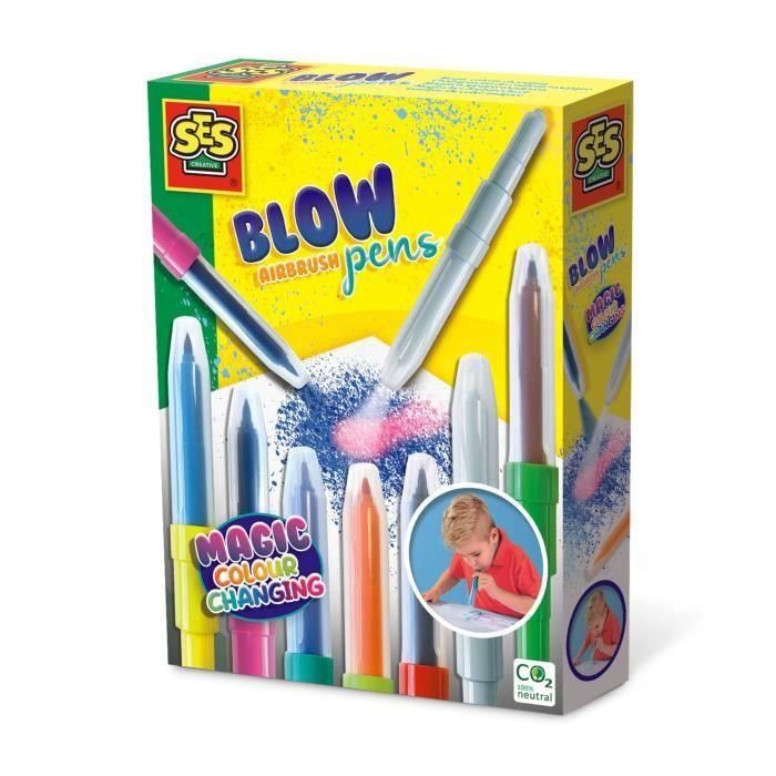 Pensamiento de Blow Airbrush - Cambio de color mágico 1 Pensamiento de Blow Airbrush - Cambio de color mágico 1