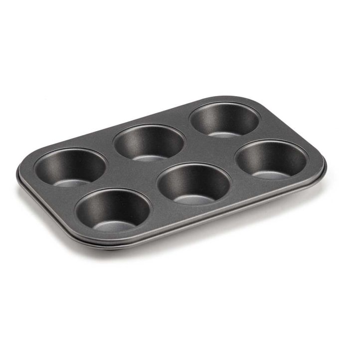 Molde Cocina De Metal Para 6 Unidades Kinvara 18x3x26cm (24 Unidades) 1 Molde Cocina De Metal Para 6 Unidades Kinvara 18x3x26cm (24 Unidades) 1