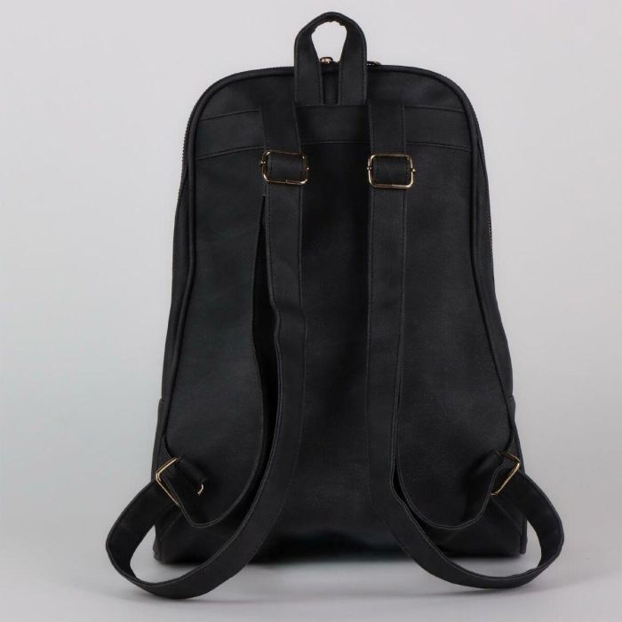 Cerdá Mochila casual Minnie polipiel negra, diseño urbano para niños y adultos, ideal para viajes y uso diario, a partir de 3 años 3 Cerdá Mochila casual Minnie polipiel negra, diseño urbano para niños y adultos, ideal para viajes y uso diario, a partir de 3 años 3