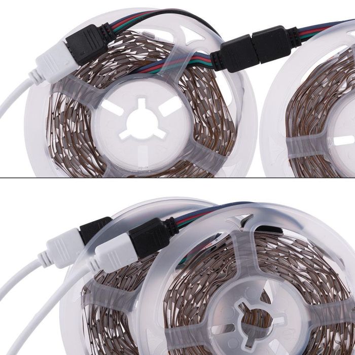 Kit Tira 36W 1.500Lm 150 LEDs 5 metros RGB Blister Transformador, Controlador, Control Bluetooth IP20 40.000H [CA-KITRGB-5M] 3