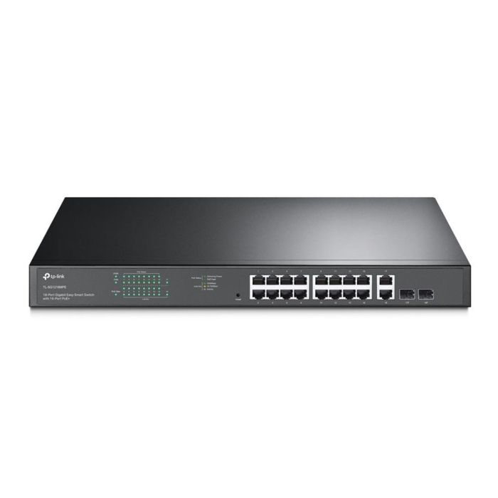 Switch Tp - Link Tl - Sg1218Mpe 16 Puertos Poe Switch Tp - Link Tl - Sg1218Mpe 16 Puertos Poe