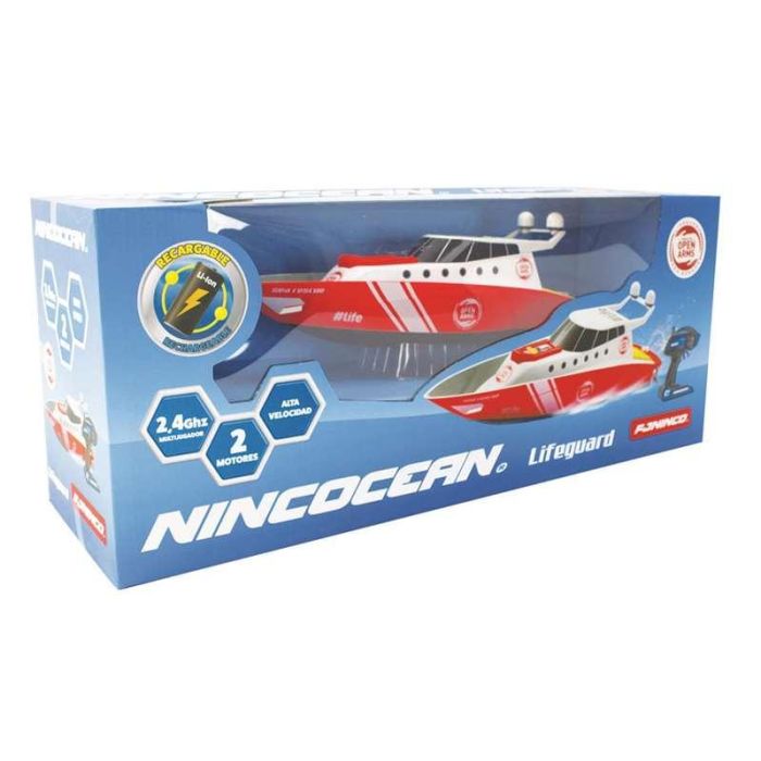 Lancha de rescate radio control lifeguard 2,4 ghz bateria y cargador 34x10x12 cm 5 Lancha de rescate radio control lifeguard 2,4 ghz bateria y cargador 34x10x12 cm 5
