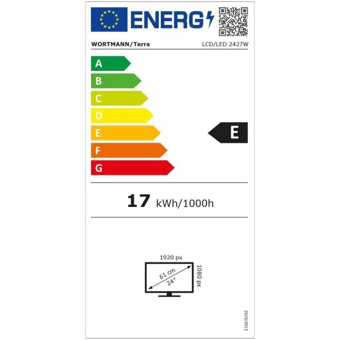 60.5cm/23.8" (1920x1080) TERRA 2427W V2 16:9 FHD VA 5ms 100Hz HDMI DP USB-C Vesa Black 5 60.5cm/23.8" (1920x1080) TERRA 2427W V2 16:9 FHD VA 5ms 100Hz HDMI DP USB-C Vesa Black 5