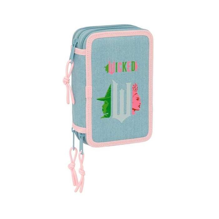 Safta Plumier Triple Wicked 37 Piezas, 12.5x19.5x5.5cm, Edad Recomendada 3+ Años