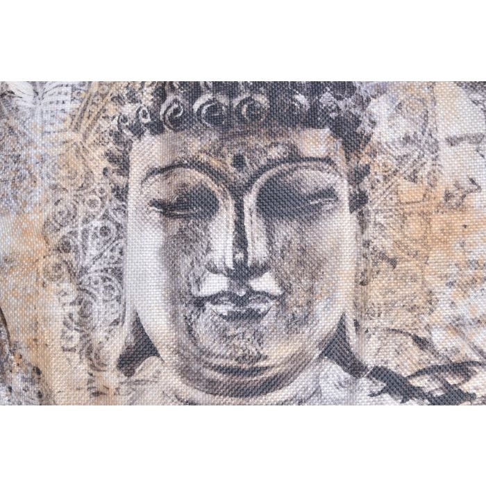 DKD Home Decor Cojín Oriental Buda Marrón de Poliéster, 45x45 cm, Juego de 4 con Cremallera 2 DKD Home Decor Cojín Oriental Buda Marrón de Poliéster, 45x45 cm, Juego de 4 con Cremallera 2