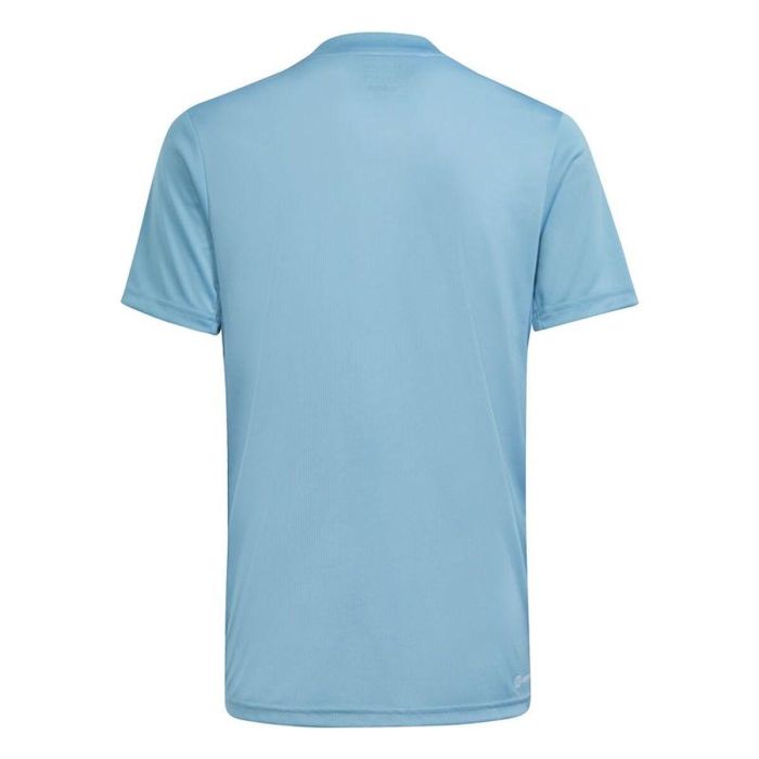 Camiseta de Manga Corta Niño Adidas Training Essentials Azul claro 4