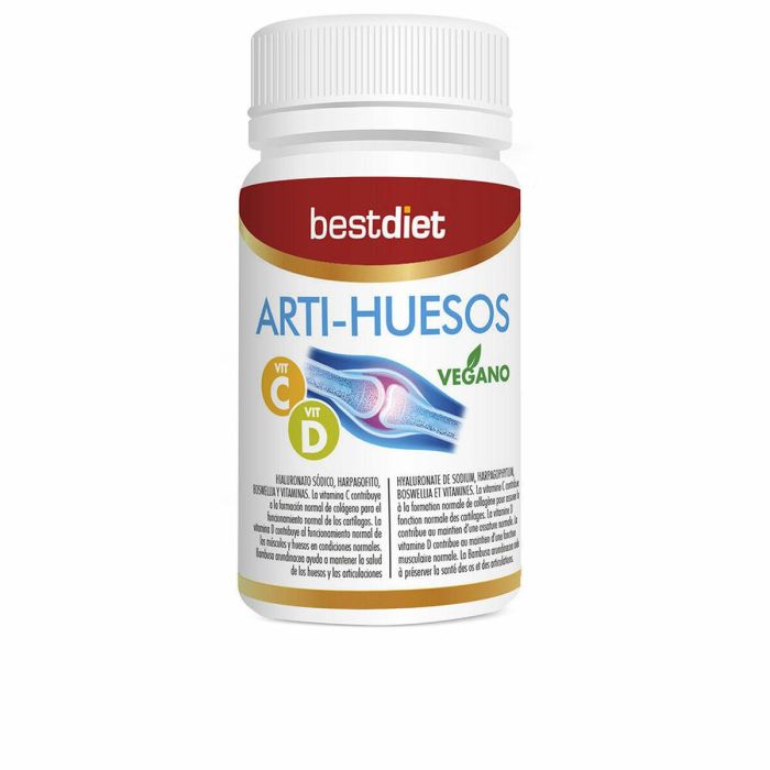 Best Diet ARTI-HUESOS 503,30 mg Salud Articular y Ósea con Harpagofito, Boswelia y Vitaminas 30 Cápsulas