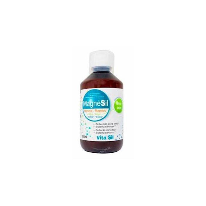 Vitasil Magnesil 300ml | Silicio Orgánico Bioactivado Magnesio, Zinc y Cobre | Fatiga, Sistema Nervioso, Músculos e Inmune