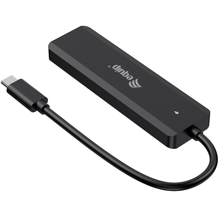 EQUIP Hub USB-C 4 Puertos 3.2 Gen 2 (10Gbps) 2xUSB-C 2xUSB-A Negro 1 EQUIP Hub USB-C 4 Puertos 3.2 Gen 2 (10Gbps) 2xUSB-C 2xUSB-A Negro 1