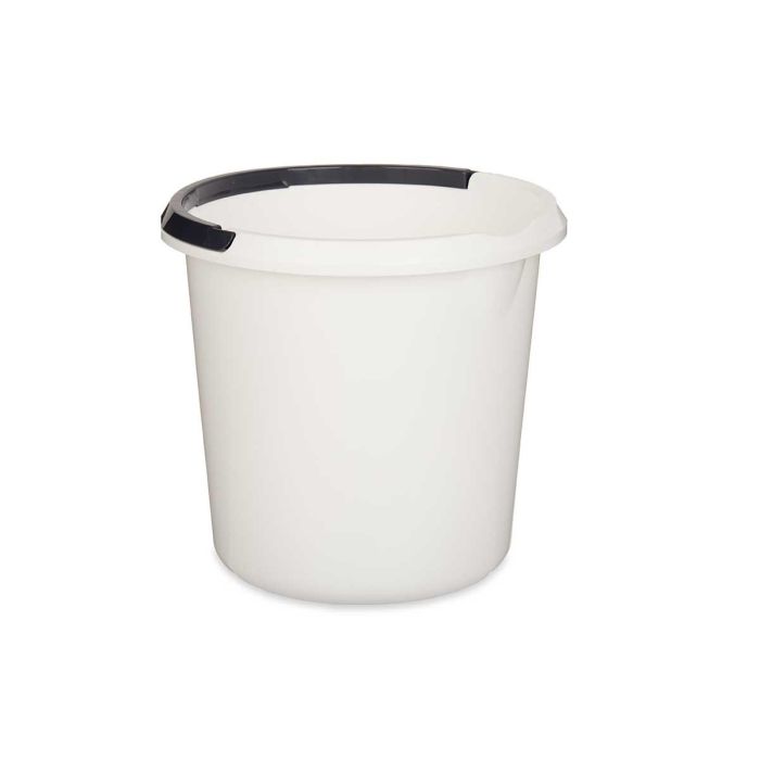 Cubo con Asa de Plástico Medidor Blanco 10L - Arte Regal 30x28.5x30 cm (18 Unidades) 1 Cubo con Asa de Plástico Medidor Blanco 10L - Arte Regal 30x28.5x30 cm (18 Unidades) 1