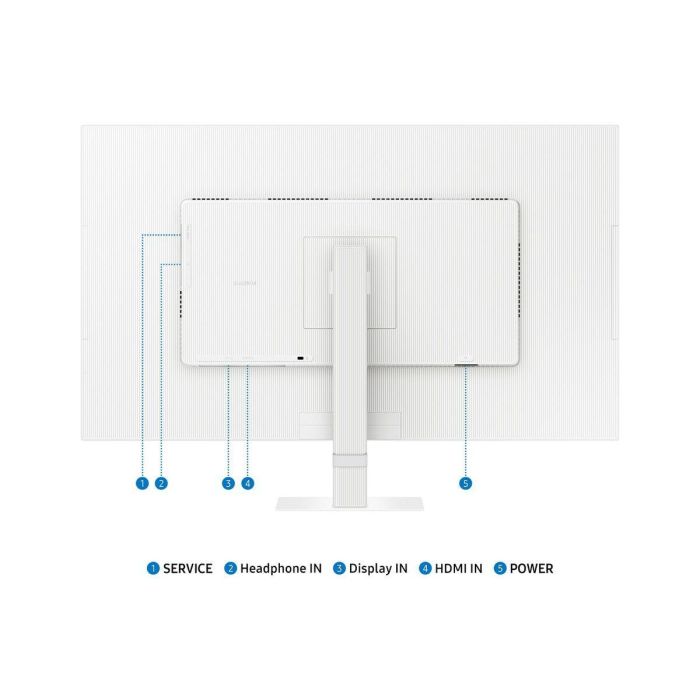 Samsung Monitor Profesional ViewFinity S7 S32D701EAU 32" 4K UHD Negro 10