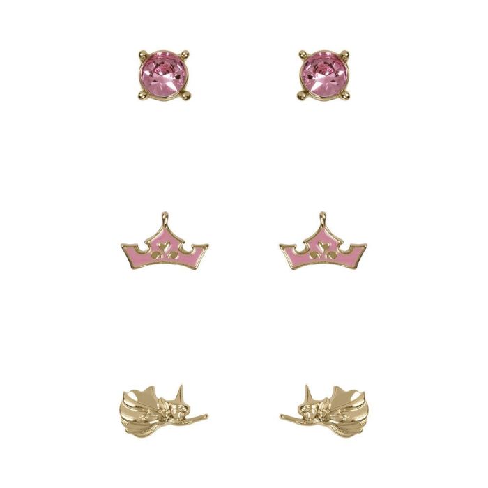 Set 3 Pares de pendientes Princesas Disney 0 Set 3 Pares de pendientes Princesas Disney 0