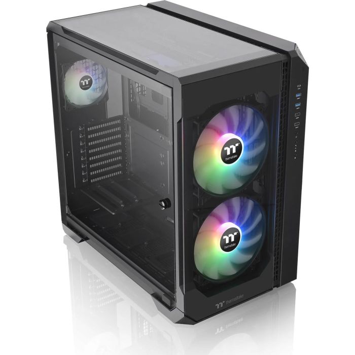 Thermaltake View 51 TG ARGB Black Midi Tower Gaming PC con Ventana Lateral de Vidrio Templado e Iluminación Multi ARGB 0 Thermaltake View 51 TG ARGB Black Midi Tower Gaming PC con Ventana Lateral de Vidrio Templado e Iluminación Multi ARGB 0