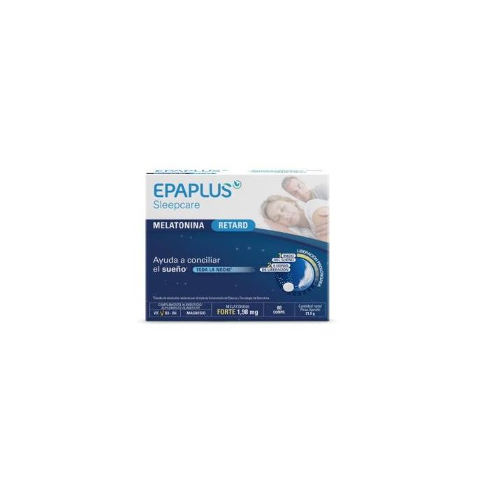 Epaplus Sleepcare Melatonina Pura Retard 60Comp. Epaplus Sleepcare Melatonina Pura Retard 60Comp.