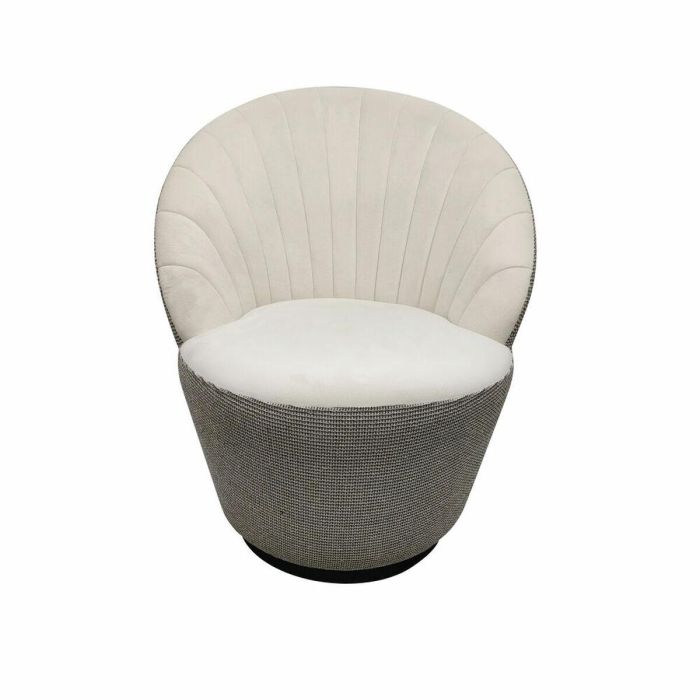 Sillón DKD Home Decor Blanco Negro Dorado 69 x 66 x 85 cm 0 Sillón DKD Home Decor Blanco Negro Dorado 69 x 66 x 85 cm 0