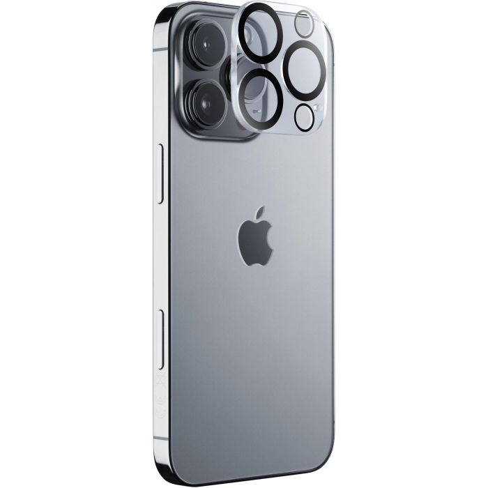 Cellularline Camera Lens Protection iPhone 16 Pro / Max Clear 2 Cellularline Camera Lens Protection iPhone 16 Pro / Max Clear 2