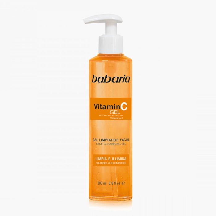 Babaria Gel Facial Limpiador Vitamina C 200 ml