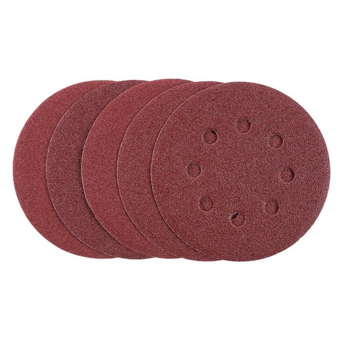 Stanley Discos Lijadora Roto-Orbital Autoadherentes 80 g Ø125 mm - Pack 5 Unidades Stanley Discos Lijadora Roto-Orbital Autoadherentes 80 g Ø125 mm - Pack 5 Unidades