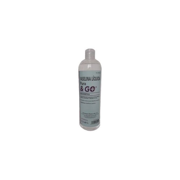 PHARMA & GO Vaselina Líquida 750ml - Emoliente, Hidratante, Previene Estrías en la Piel