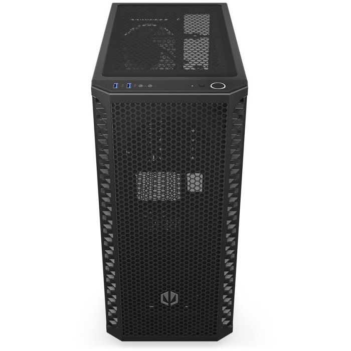 ENDORFY Signum 300 Solid Black Torre PC – Caja ATX, micro ATX, Mini-ITX, Color Negro, Filtro Anti-Polvo, USB 2.0 5