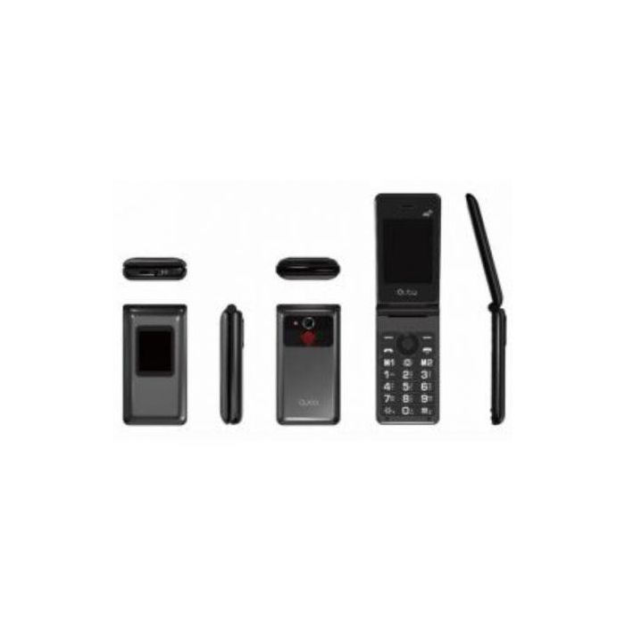Qubo Teléfono Móvil X-28 4G para Personas Mayores Negro Qubo Teléfono Móvil X-28 4G para Personas Mayores Negro