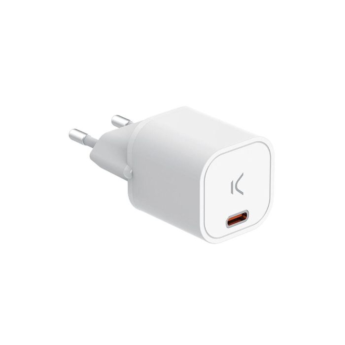 Cargador de Pared KSIX PPS Blanco 30 W Cargador de Pared KSIX PPS Blanco 30 W