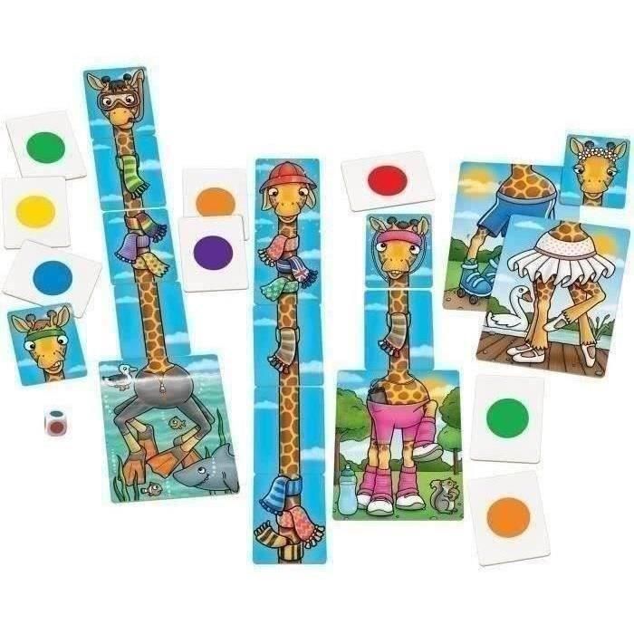 Jirafas y sus pañuelos de colores - HUERTO 2 Jirafas y sus pañuelos de colores - HUERTO 2