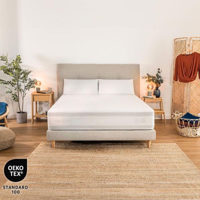 Protector de colchón Cecotec Flow ProtectMattress 1000 Blanco Cama de 90 5