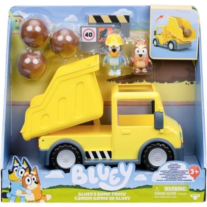 Camión volquete - BLUEY - Bluey y Bingo - Figuras incluidas - Accesorios personalizables 4 Camión volquete - BLUEY - Bluey y Bingo - Figuras incluidas - Accesorios personalizables 4