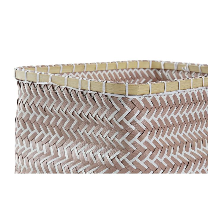 Cesta DKD Home Decor Gris Beige 26 x 19 x 35 cm (2 Unidades) 1 Cesta DKD Home Decor Gris Beige 26 x 19 x 35 cm (2 Unidades) 1