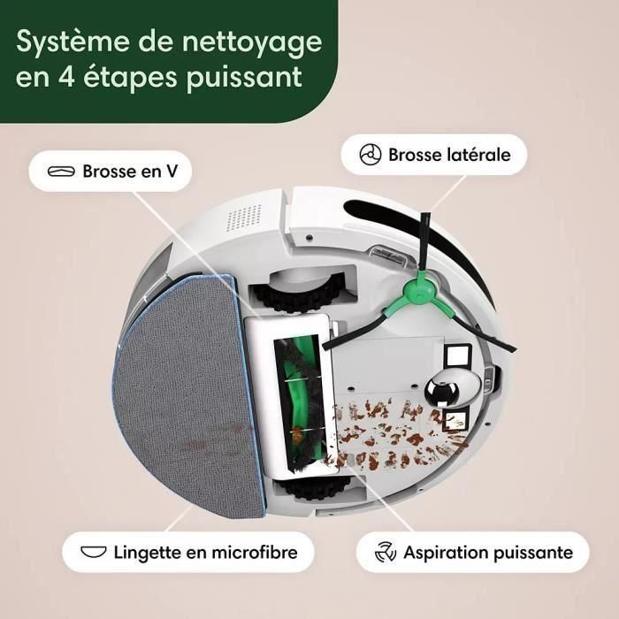 iRobot Roomba Combo Essential - Robot aspirador y friegasuelos conectado - Eficiente y potente - 3 niveles de succión - Programable 2 iRobot Roomba Combo Essential - Robot aspirador y friegasuelos conectado - Eficiente y potente - 3 niveles de succión - Programable 2