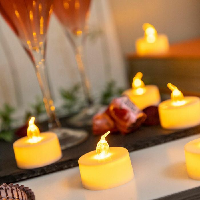 Set de Velas de Té LED Romandle InnovaGoods 12 Unidades 7 Set de Velas de Té LED Romandle InnovaGoods 12 Unidades 7