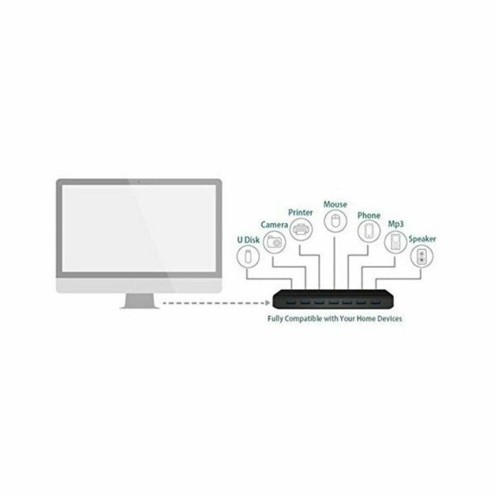 Tp - link Hub USB UH700 7 Puertos USB 3.0 Velocidad 5Gbps 2 Tp - link Hub USB UH700 7 Puertos USB 3.0 Velocidad 5Gbps 2
