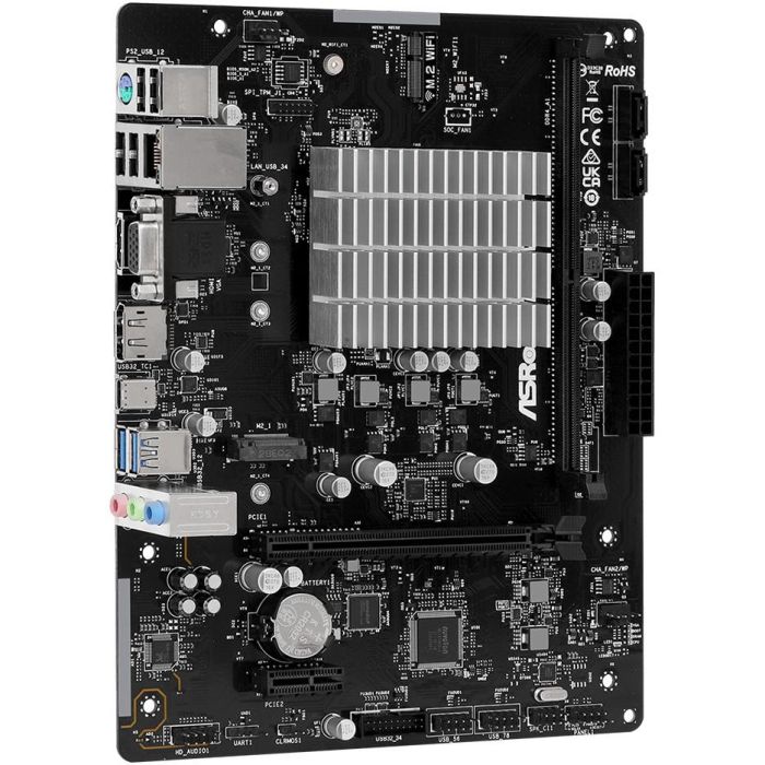 ASROCK Placa Base N100M Intel Processor N DDR4-SDRAM 2