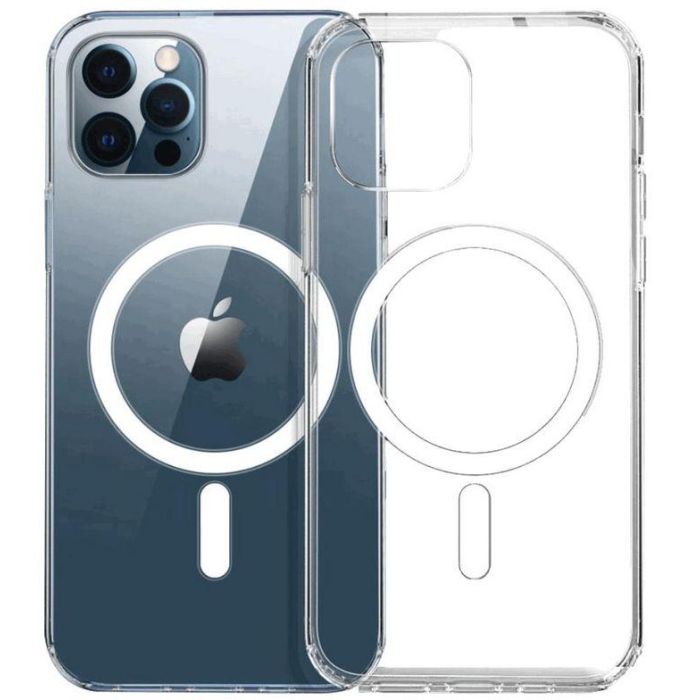 eSTUFF iPhone 12/12 Pro BERLIN Magnetic Hybrid Cover - Transparent eSTUFF iPhone 12/12 Pro BERLIN Magnetic Hybrid Cover - Transparent